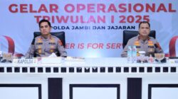 Polda Jambi Laksanakan Gelar Operasional Triwulan Tahun 2025
