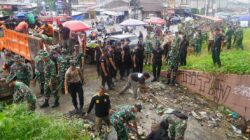 Korem 042/Gapu Gelar Karya Bhakti “Jum’at Bersih” Serentak di 11 Kabupaten/Kota se-Provinsi Jambi