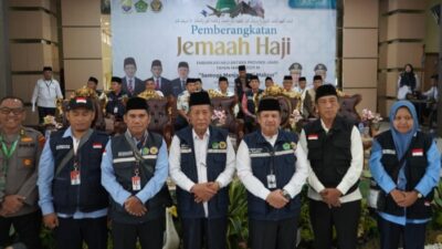Lepas JCH Kloter 13, Wagub Sani: Jaga Fisik, Mental dan Kesehatan