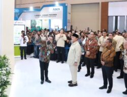 Presiden Prabowo Kunjungi Booth Pertamina Hulu Energi di IPA Convex 2025