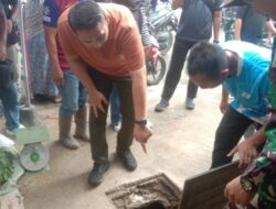 Bupati H M Syukur dan Rombongan Goro di Pasar Baru Bangko, Libatkan Anggota Dandim 0420 Sarko dan Polres Merangin