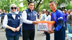 DANKORMAR DAMPINGI KASAL DALAM BAKTI SOSIAL, “TNI AL HADIR UNTUK RAKYAT”