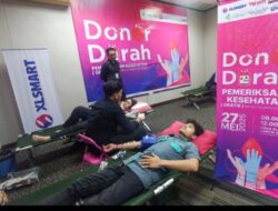 Karyawan XLSMART dan Bank Indonesia Gelar Donor Darah Bantu Anak-Anak Penderita Kanker