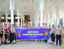 Peringati Hari Bhayangkara ke-79, Polda Jambi Laksanakan Bakti Religi