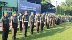 Kobarkan Semangat Nasionalisme, Korem 042/Gapu Gelar Upacara Bendera 17-an Bulan Juni 2025