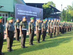 Kobarkan Semangat Nasionalisme, Korem 042/Gapu Gelar Upacara Bendera 17-an Bulan Juni 2025