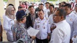 Gubernur Al Haris Dampingi Wakil KSP M. Qodari Tinjau Kesiapan Lokasi Sekolah Rakyat Di Tanjabtim