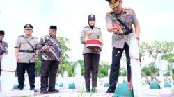 Kapolda Jambi Pimpin Ziarah Rombongan di TMP Satria Bhakti