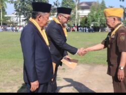 Wagub Sani dan Sekda Sudirman Terima Penghargaan Bintang Legiun Veteran Republik Indonesia
