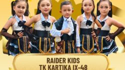Raider Kids TK Kartika IX-48 Sabet Juara 3 Nasional, Tunjukkan Semangat Belajar Lewat Gerak dan Lagu