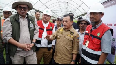 Gubernur Al Haris Dampingi Wamen Sulaiman Kunjungi PT. WKS dan Manggala Agni
