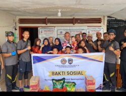 RUTAN KARIMUN , GIAT BERSEPEDA BERSAMA BAGIKAN SEMBAKO KE PANTI ASUHAN AT TAQWA