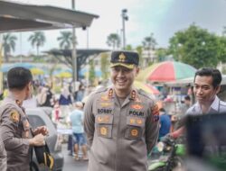 Semarak CFD di Alun-Alun Jember, Kapolres Hadiri Langsung Pelayanan Publik & Baksos Polres