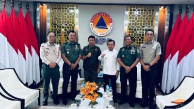 Gubernur Al Haris Bersama Danrem 042 Gapu Temui Kepala BNPB Pusat, Bahas Karhutla dan Bencana Alam di Provinsi Jambi