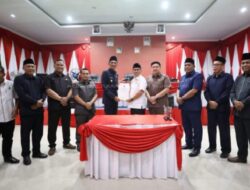 Wakil Bupati Musi Rawas Utara Hadiri Paripurna DPRD sahkan 5 Reperda