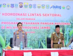 Perkuat Program Ketahanan Pangan, Polda Jambi Gelar Rakor Lintas Sektoral