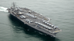 Kapal Induk AS USS Nimitz Lintasi Selat Malaka, Kapuspen TNI : Mereka Gunakan Hak Lintas Transit sesuai Unclos 1982