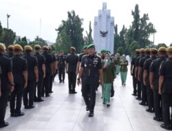 HUT Kodam I/BB ke-75, Pangdam I/BB Pimpin Ziarah dan Tabur Bunga di TMP Bukit Barisan