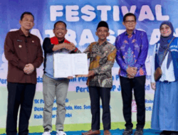 Disaksikan Bupati Muaro Jambi, PEP Jambi Serahkan TK Patra Serandi ke Desa Talang Belido
