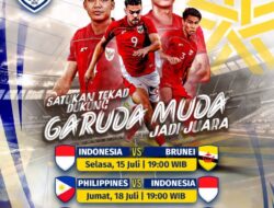 EMTEK MEDIA Tayangkan Ekslusif Seluruh Pertandingan “Asean U-23 Championship Mandiri Cup 2025”