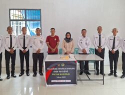 RUTAN KELAS llB Karimun Komitmen Berantas Narkoba Dilingkungannya
