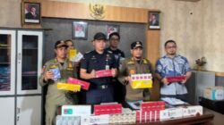Operasi Gabungan, Bea Cukai Meulaboh Berhasil Amankan 10 Ribuan Batang Rokok Ilegal