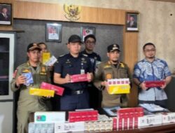 Operasi Gabungan, Bea Cukai Meulaboh Berhasil Amankan 10 Ribuan Batang Rokok Ilegal