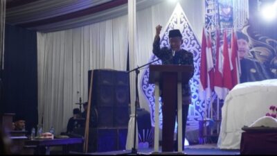 Wagub Sani Hadiri Pengesahan Warga Tk. I PSHT Cabang Tebo – Pusat Madiun