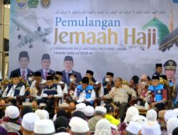 Sambut Kepulangan Jemaah Haji Kloter 20, Wagub Sani: Insya Allah Jadi Haji Mabrur