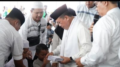 Berbagi Kebahagiaan, Pemprov Jambi Santuni 2.100 Anak Yatim Piatu