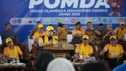 Buka POMDA 2025, Gubernur Al Haris: Potensi Atlit Jambi Luar Biasa