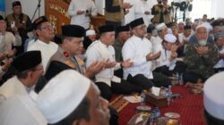 Masjid Raya Tsamaratul Insan Dipadati Ribuan Jemaah dalam Tabligh Akbar Pemprov Jambi