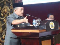 Gubernur Al Haris Sampaikan Tanggapan Pemerintah Terhadap Pemandangan Umum Fraksi-Fraksi Tentang Ranperda Pelaksanaan APBD 2024
