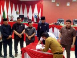Rapat Paripurna DPRD Menyetujui RPJMD 2024-2029 Pemkab Muratara