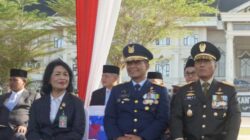 Danrem 042/Gapu Hadiri Upacara Hari Bhayangkara Ke-79 Tahun 2025 di Kantor Gubernur Jambi