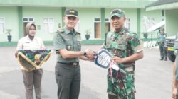 Kasrem 042/Gapu Ikuti Penyerahan Simbolis Randis Mobil Maung Dukungan Kemenhan RI