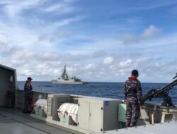 Terjunkan Dua KRI, TNI AL Awasi Kapal Perang Spanyol Sedang Melintas di Alur Laut Kepulauan Indonesia III