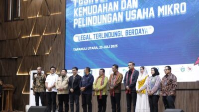 Dukung UMKM, Askrindo Gelar Festival Kemudahan dan Pelindungan Usaha Mikro di Tapanuli Utara