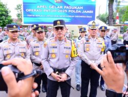 Hari ini Operasi Patuh 2025 Dimulai, Kapolda Jambi Irjen Pol. Krisno H Siregar : Kedepankan Persuasif dan Edukatif
