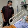Peduli, Gubernur Al Haris Besuk dan Bantu Oki Yusmika Atlet Taekwondo Penderita Kanker Tulang di RS Fatmawati Jaksel