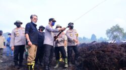 Kapolda Jambi Irjen Pol. Krisno H. Siregar Tinjau Titik Api di Desa Gambut Jaya