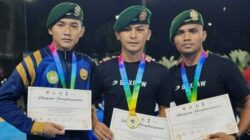 Tiga Petarung Tangguh Yonif 509/BY Kostrad Raih Juara Tinju di Banyuwangi