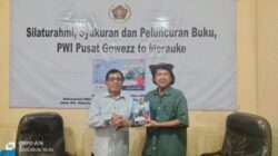 Selesaikan Gowess ke Merauke Taufik Abriansyah Melapor ke PWI Pusat