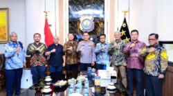 Kapolda Jambi Menerima Kunjungan Audiensi dari Courtesy Call PT. Pertamina